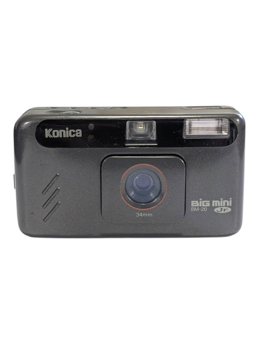 Konica Big Mini Jr BM-20 35mm Point Shoot Film Camera Clean Tested